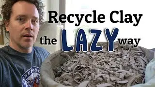 How I Recycle Clay in my Pottery Studio