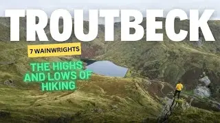 Trekking Troutbeck, solo hiking in the Lake District.