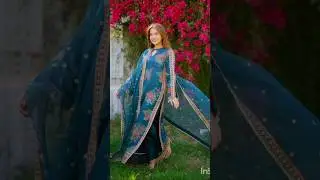 😍lawn dress design 2025 for girls 💕@Zayanalive-4xo  #ytshorts