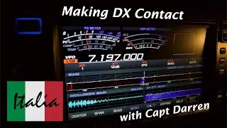 Making DX Contact; Fun with Ham Radio!