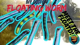 Make Your Own Floating Worms from a Plaster Mold