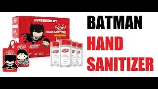 Lifebuoy Hand Sanitizer Super Hero Kit | Batman Wonder Woman Super Man | 70% Alcohol Sanitizer |