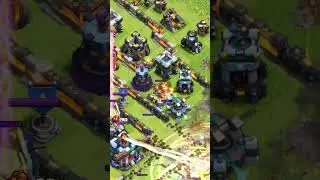 Yeti witch bat th 13 #clashofclans #coc #games #gameplay #gaming #supercell #clash #12th