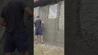 Manual plastering by yourself  Home made DIY 19/37
