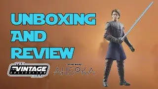 Star Wars The Vintage Collection Anakin Skywalker 3.75&rdquo; Action Figure VC347 Unboxing and Review