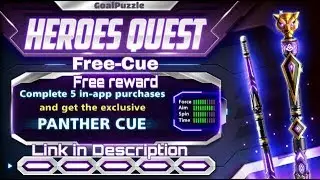 Free Panther Cue in 8 Ball Pool Purchase 5 offers