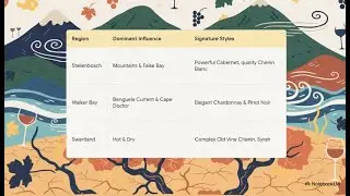 South Africa for WSET 3: key appellations, grape varieties, winemaking styles, exam tips