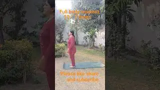 full body workout #trending #fatloss #weightlossexercise #yoga for life