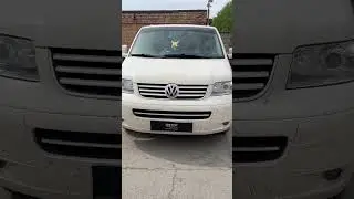 VW Multivan T5 установка светодиодных линз Technik Division 3