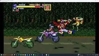Street of Rage 2 Hack Ninja Baseball Batman ver JOSE Stage 6