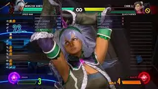 Monster hunter 1 bar power stone solo combo MVCI