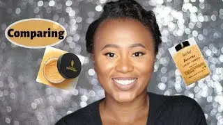 Black Radiance Banana Powder Vs Ben Nye Banana Powder