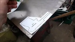 SHEET METAL HAND GUN-LOWER RECEIVER (FRAME) CUTOUT