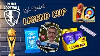 Mini Football - Legend Cup! Kyle Mfastest x1 Basic Pack! Ultra Box Opening!