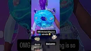 I love this back bling🥹 #fortnite