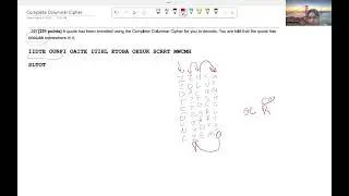 Complete Columnar Cipher - Codebusters - Science Olympiad