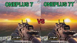 ONEPLUS 7 vs ONEPLUS 7T HIGHEST GRAPHICS AND FPS | COD MOBILE