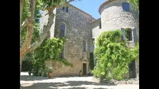 ISMH 13th C village Chateau for sale near Uz&egrave;s
