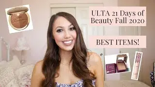 ULTA 21 Days of Beauty Fall 2020 Sale -- Best items!