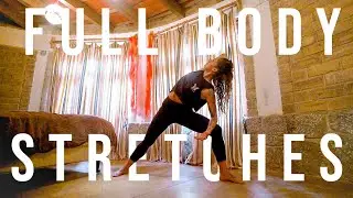 Full Body Stretch Yoga - 30 min Total Body Grounding Flow for Flexibility, Strength, & Mobility