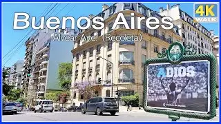【4K】WALK Buenos Aires ARGENTINA 4k video HDR Travel channel