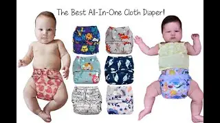 The Best & Most Absorbent All-in-one Cloth Diaper!