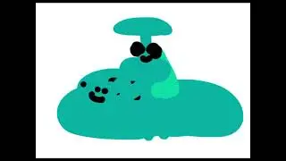 Big Teal Mushroom Of Goddess 