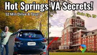 Hot Springs VA Hidden Gem: Sam Snead Drive, Small Town & Homestead Resort Tour | VA Vlog