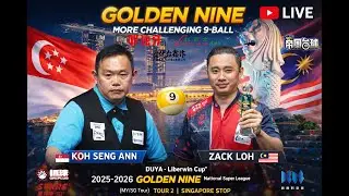 ZACK LOH ( MALAYSIA ) VS KOH SENG ANN( SINGAPORE) | RACE TO 15