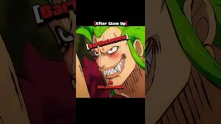 Bartholomew BEFORE and AFTER Glow Up🐉🔥 #onepiece #bartholomew
