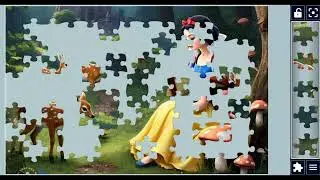 Disney Princess Snow White❤️🎀 Enchanted Forest Adventure🎉💖🎀🧩 @jigsawzone 