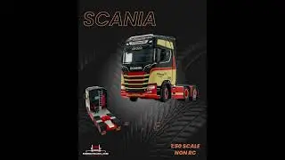 Scania S highline CS20H 6&times;2 tag axle &ldquo;J O  Pedersen&rdquo;,WSI Truck Models #modeltruckland #scania #wsi