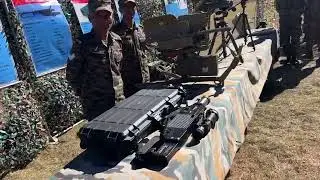 🇺🇸 US & 🇮🇳 Indian Army Weapons on display during Exercise Yudh Abhyas 2022
