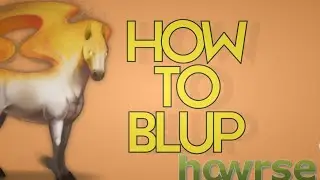 How to BLUP on Howrse (In 2020)
