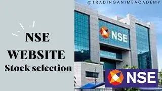 NSE Websites || Market Cap || Large, Mid, Small Cap , Sector Stock List || Tradinganimeacademy ||