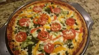 WHOLE WHEAT VEGETABLE PIZZA!