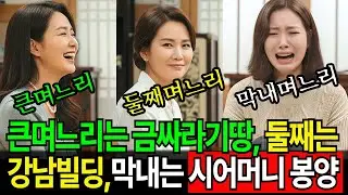 큰며느리는 금싸라기땅, 둘째는 빌딩, 막내 며느리는 시어머니를 물려 받는데…