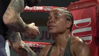 Velada Boxeo Puebla Vallbona. 20.09.2042. Combate nº13: Enerolisa De León-VS-Sheila Martínez