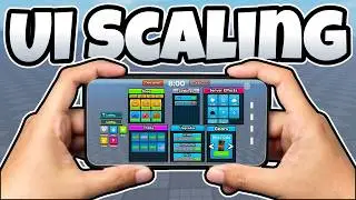 How To Scale UI Across Devices In Roblox Studio