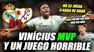 VICTORIA de nuevo con la LEY del M&Iacute;NIMO ESFUERZO | REAL MADRID 2-1 RAYO VALLECANO
