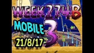 Angry Birds Friends Tournament Level 3 Week 274-B  MOBILE Highscore POWER-UP walkthrough
