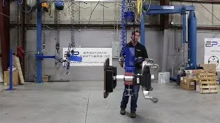 Pneumatic Gripper with Rotate for Medical Tables