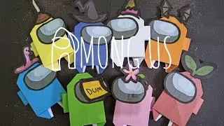 Easy Origami Among Us - How To Make Among Us Origami Paper