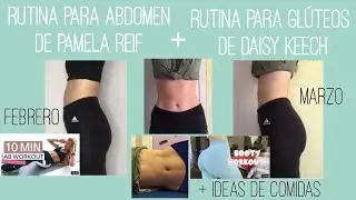 Hice la rutina de Pamela Reif para abdomen por 1 mes + update rutina de Daisy Keech / Julieta Toledo