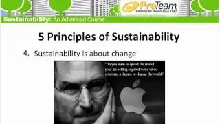 Sustainability: An Advanced Course - Cleanlink