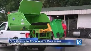 West Lafayette improving city sustainability with new food waste collecting bin