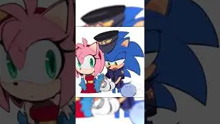 #animation #дубляж #comics #Sonic #Amy #Cute #Love #nice