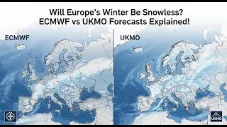 Will Europe's Winter Be Snowless? ECMWF vs UKMO Forecasts Explained!