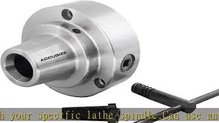 Accusize Industrial Tools 5C 5'' Collet Chuck, Plain Back, for Lathe Machine, 0269-0010