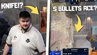 SNAX KNIFING on MAJOR!? 5 BULLETS ACE with USP?! - best cs 2 moments clips TWITCH